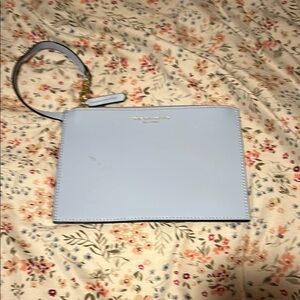 Tignanello Blue Wristlet Clutch with Sleek Design